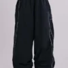 P.O.A. Zwarte Vapor-trainingsbroek Broek