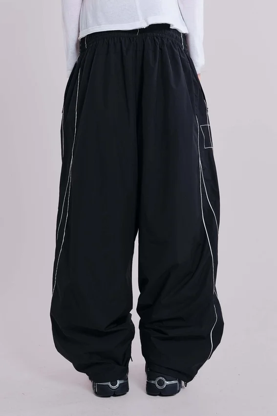 P.O.A. Zwarte Vapor-trainingsbroek Broek