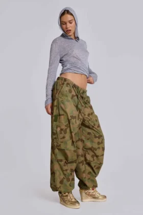 Parachute Pants in eendenkamouflage