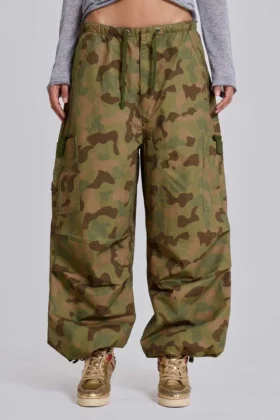 Parachute Pants in eendenkamouflage
