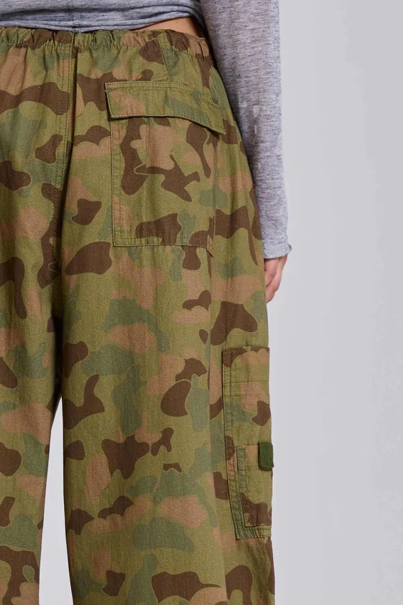 Parachute Pants in eendenkamouflage
