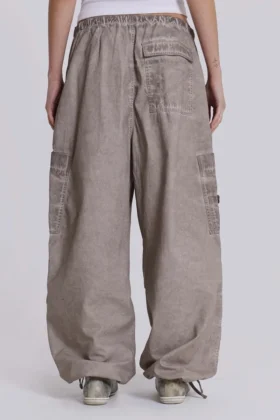 Parachute Pants met Stone Oil-was