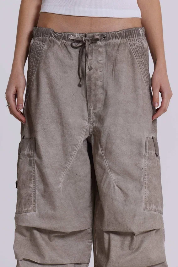 Parachute Pants met Stone Oil-was