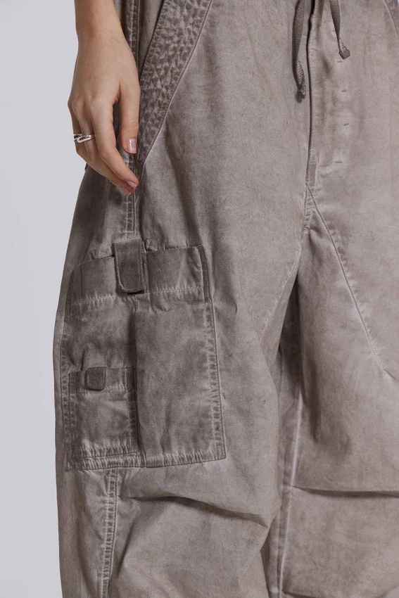 Parachute Pants met Stone Oil-was