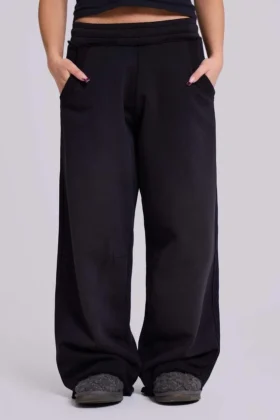 Petite zwarte baggy Monster Joggers