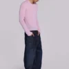 Pink Mist-top met lange mouwen