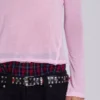 Pink Mist-top met lange mouwen