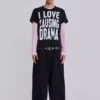 Pink Mist-top met lange mouwen