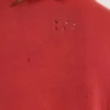 Quasi-rood cropped T-shirt