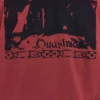 Quasi-rood cropped T-shirt