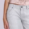 Ramona Burnout-vesttop in roze