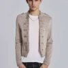 Rebel-militaire jas in kleikleur