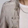 Rebel-militaire jas in kleikleur