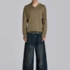 Middenblauwe Slub Colossus Jeans