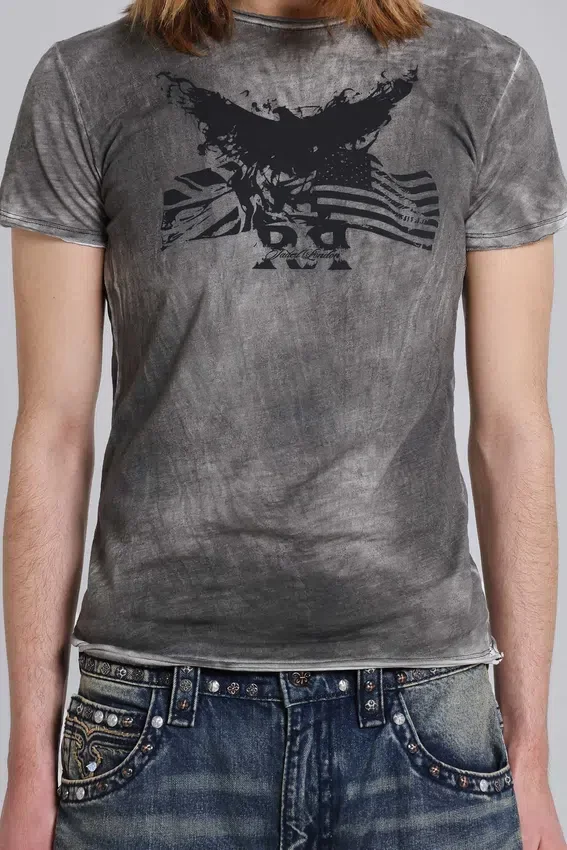 Rock Revival Faded Eagle T-shirt