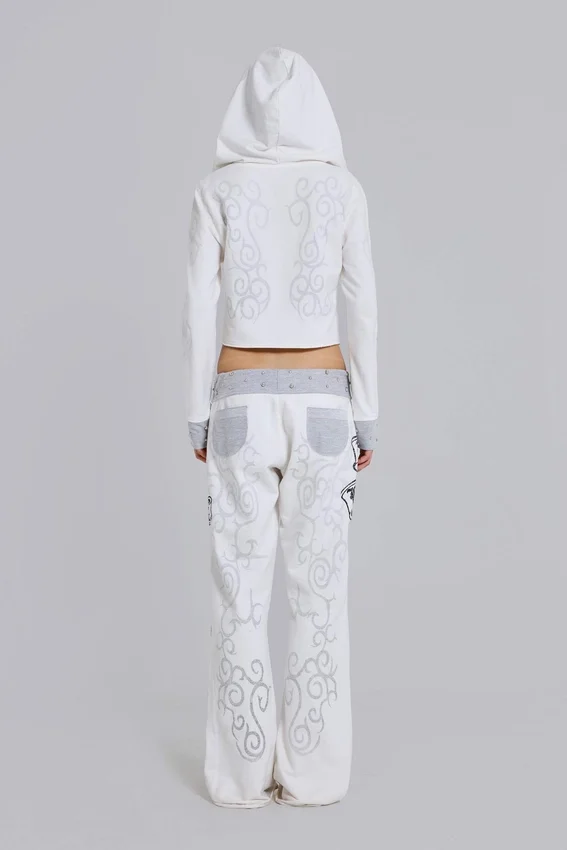 Rock Revival hoodie met grafische print en studs