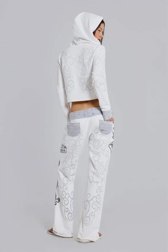 Rock Revival hoodie met grafische print en studs