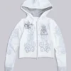 Rock Revival hoodie met grafische print en studs