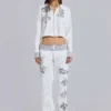 Rock Revival hoodie met grafische print en studs