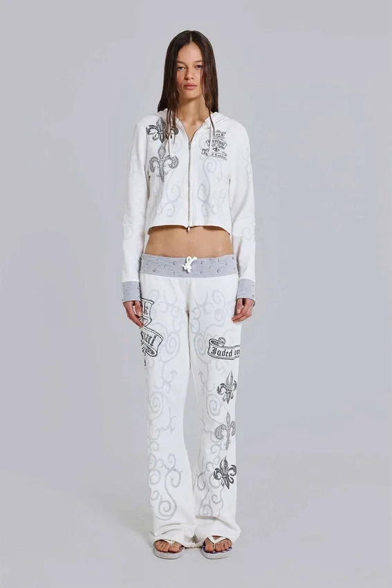 Rock Revival hoodie met grafische print en studs