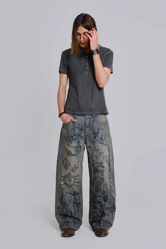 Rock Revival Inked-Jeans