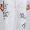 Rock Revival joggingbroek met grafische print en studs