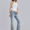 Rock Revival Madison bootcut-Jeans met versieringen