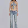 Rock Revival Madison bootcut-Jeans met versieringen