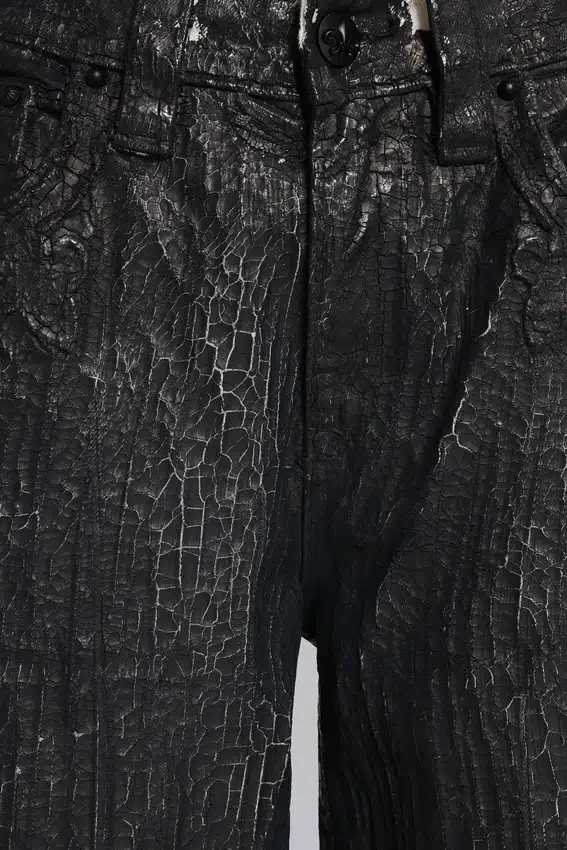 Rock Revival Moto Wax-Jeans