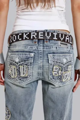 Rock Revival Rebel Stud-riem