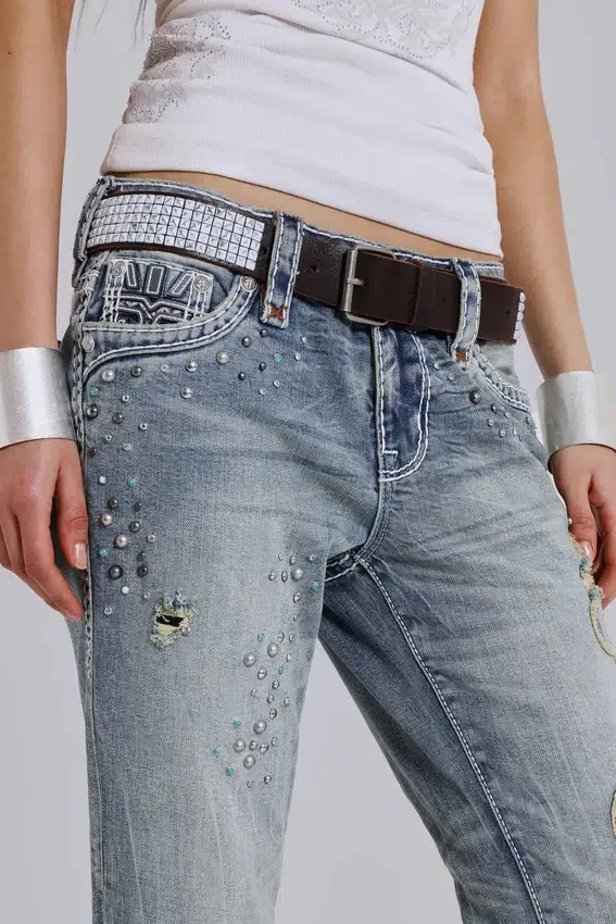 Rock Revival Rebel Stud-riem