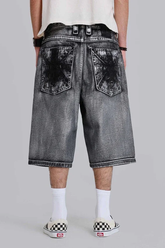 Rock Revival Silver Dust-short