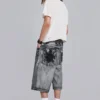 Rock Revival Silver Dust-short