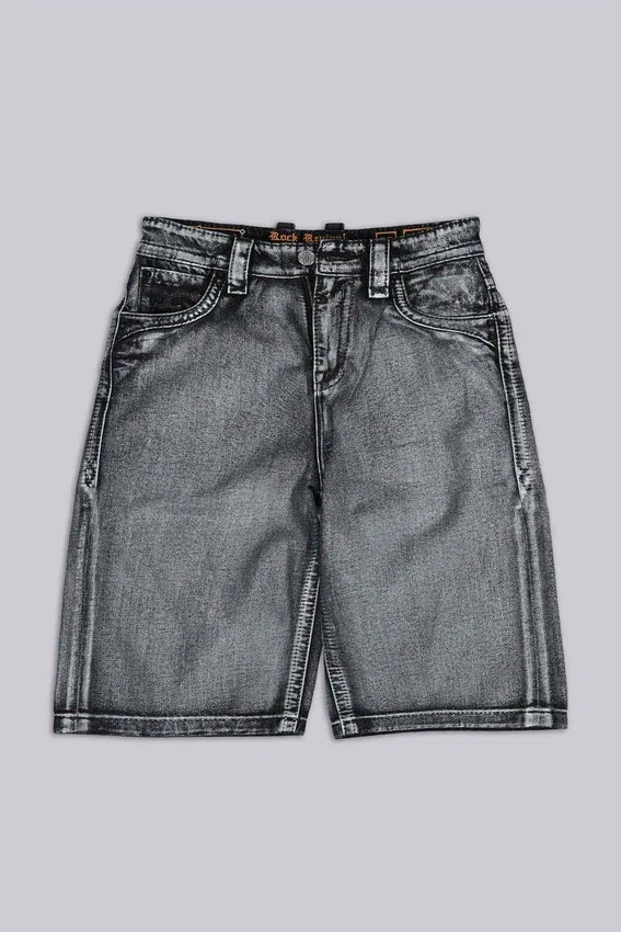 Rock Revival Silver Dust-short