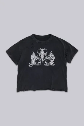 Rock Revival verweerd National cropped T-shirt