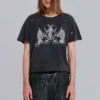 Rock Revival verweerd National cropped T-shirt