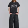 Rock Revival verweerd National cropped T-shirt