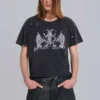 Rock Revival verweerd National cropped T-shirt