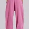 Roze baggy Monster Joggers met omgeslagen boorden