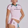 Roze No.13 voetbal-minishort