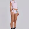 Roze No.13 voetbal-minishort