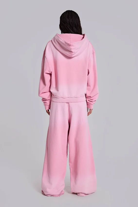 Roze sportieve baggy Monster Joggers