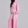Roze sportieve baggy Monster Joggers