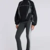 Rynna sportieve bootcut-broek met omgeslagen zoom