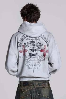 Save Me oversized hoodie