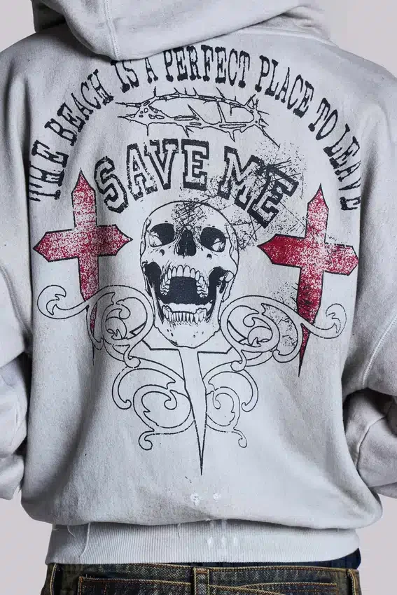Save Me oversized hoodie