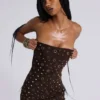 Serena bandagejurk met studs