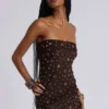 Serena bandagejurk met studs