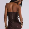 Serena bandagejurk met studs