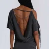 Sky asymmetrische mini-jurk